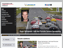 Tablet Screenshot of carreracup.se